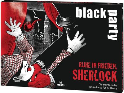 Alle Details zum Brettspiel Black Party: Ruhe in Frieden, Sherlock und ähnlichen Spielen