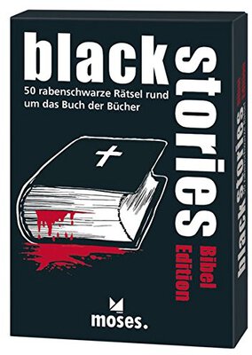 Alle Details zum Brettspiel Black Stories: Bibel Edition und ähnlichen Spielen