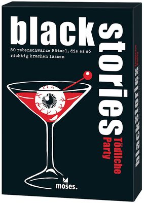 Alle Details zum Brettspiel Black Stories: Tödliche Party und ähnlichen Spielen