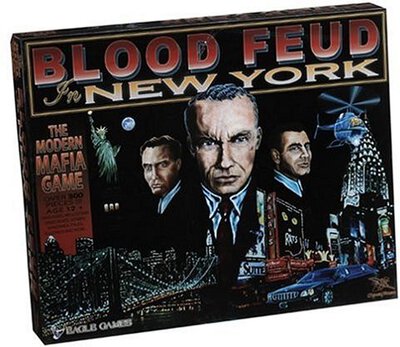 Alle Details zum Brettspiel Blood Feud in New York und ähnlichen Spielen