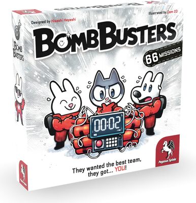 Alle Details zum Brettspiel Bomb Busters und ähnlichen Spielen