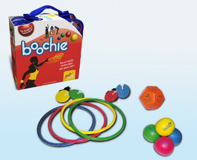 Alle Details zum Brettspiel Boochie - Das verrückte Action-Spiel fürs ganze Jahr! und ähnlichen Spielen