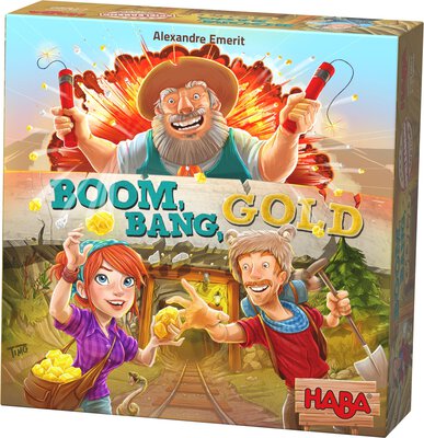 Alle Details zum Brettspiel Boom, Bang, Gold und ähnlichen Spielen
