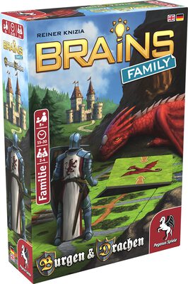 Alle Details zum Brettspiel Brains Family: Burgen & Drachen und ähnlichen Spielen