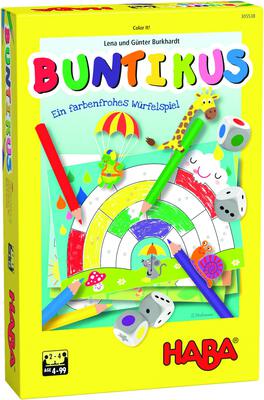 Alle Details zum Brettspiel Buntikus / Multicolor / Color It! und ähnlichen Spielen