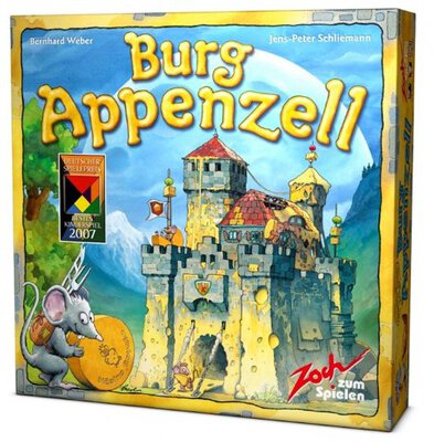 Alle Details zum Brettspiel Burg Appenzell (Deutscher Kinderspielpreis 2007 Gewinner) und ähnlichen Spielen