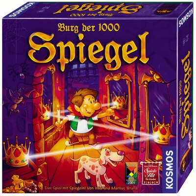 Alle Details zum Brettspiel Burg der 1000 Spiegel (Deutscher Kinderspielpreis 2009 Gewinner) und ähnlichen Spielen