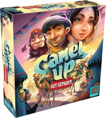 Alle Details zum Brettspiel Camel Up: Gut gepackt! und ähnlichen Spielen