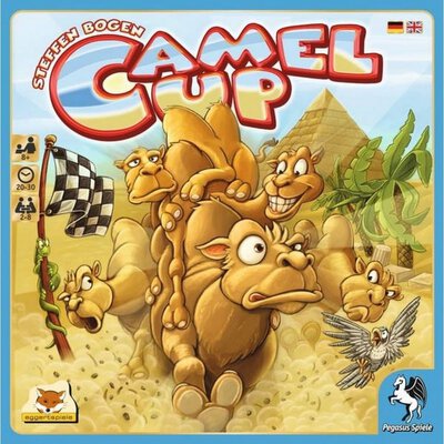 Alle Details zum Brettspiel Camel Up (Spiel des Jahres 2014) und Ã¤hnlichen Spielen