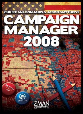 Alle Details zum Brettspiel Campaign Manager 2008 und ähnlichen Spielen