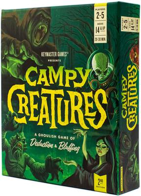 Alle Details zum Brettspiel Campy Creatures und ähnlichen Spielen