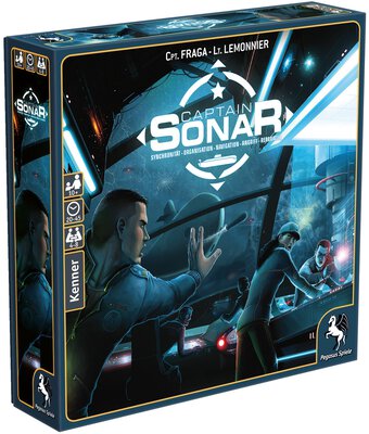 Alle Details zum Brettspiel Captain Sonar und ähnlichen Spielen