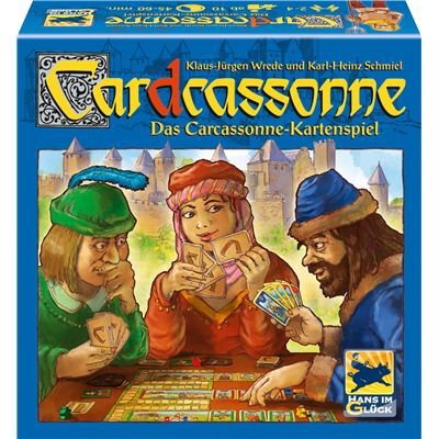 Alle Details zum Brettspiel Cardcassonne und ähnlichen Spielen