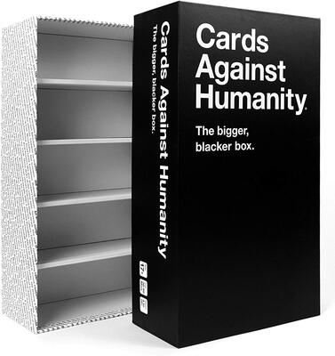 Alle Details zum Brettspiel Cards Against Humanity: The Bigger, Blacker Box und ähnlichen Spielen