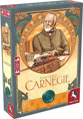 Alle Details zum Brettspiel Carnegie und ähnlichen Spielen