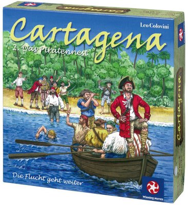 Alle Details zum Brettspiel Cartagena 2: Das Piratennest und ähnlichen Spielen