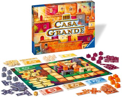 Alle Details zum Brettspiel Casa Grande und ähnlichen Spielen