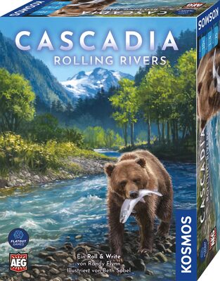 Alle Details zum Brettspiel Cascadia: Rolling Rivers und ähnlichen Spielen