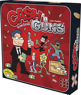 Alle Details zum Brettspiel Ca$h 'n Guns und ähnlichen Spielen