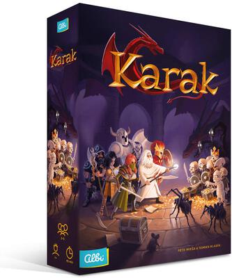 Alle Details zum Brettspiel Catacombs of Karak und ähnlichen Spielen