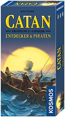 Alle Details zum Brettspiel Catan: Entdecker & Piraten – 5 – 6 Spieler Ergänzung und ähnlichen Spielen