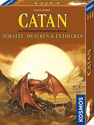 Alle Details zum Brettspiel Catan: Schätze, Drachen & Entdecker ‐ Szenarien für Erweiterungen und ähnlichen Spielen