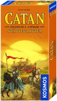 Alle Details zum Brettspiel Catan: Städte & Ritter – 5 – 6 Spieler Ergänzung und ähnlichen Spielen
