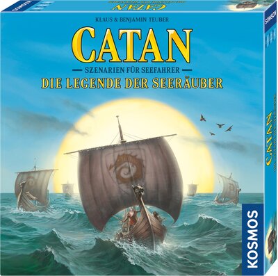 Alle Details zum Brettspiel Catan: Szenarien für Seefahrer – Die Legende der Seeräuber (Erweiterung) und ähnlichen Spielen