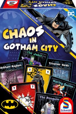 Alle Details zum Brettspiel Chaos in Gotham City und ähnlichen Spielen