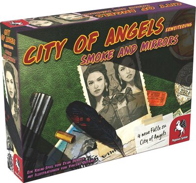 Alle Details zum Brettspiel City of Angels – Smoke and Mirrors (Erweiterung) und ähnlichen Spielen