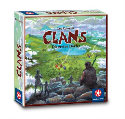 Alle Details zum Brettspiel Clans - Die ersten Dörfer und ähnlichen Spielen
