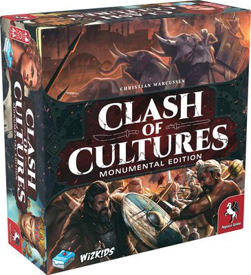 Alle Details zum Brettspiel Clash of Cultures: Monumental Edition und ähnlichen Spielen