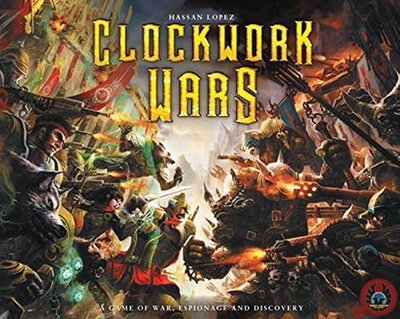 Alle Details zum Brettspiel Clockwork Wars und ähnlichen Spielen
