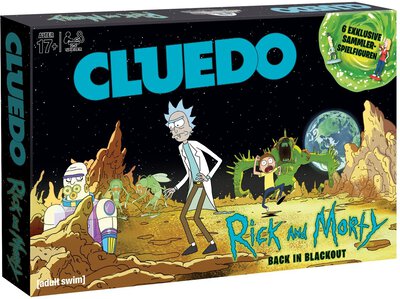 Alle Details zum Brettspiel Clue: Rick and Morty Back In Blackout und ähnlichen Spielen