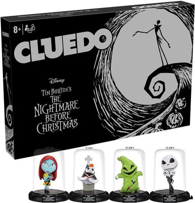 Alle Details zum Brettspiel Cluedo: Tim Burton's The Nightmare Before Christmas und ähnlichen Spielen