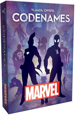 Alle Details zum Brettspiel Codenames: Marvel und ähnlichen Spielen