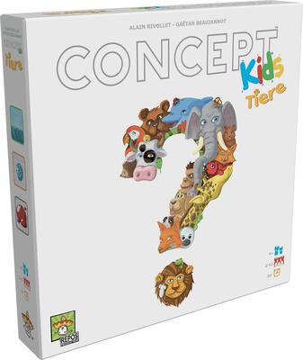Alle Details zum Brettspiel Concept Kids: Tiere (Deutscher Kinderspielpreis 2019 Gewinner) und Ã¤hnlichen Spielen