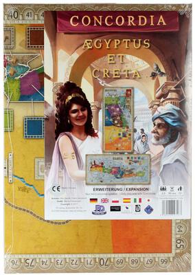 Alle Details zum Brettspiel Concordia: Aegyptus / Creta (Erweiterung) und ähnlichen Spielen