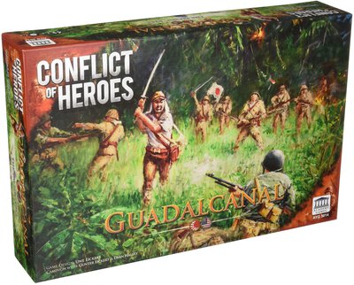 Alle Details zum Brettspiel Conflict of Heroes: Guadalcanal – The Pacific 1942 und ähnlichen Spielen