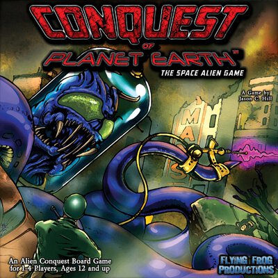 Alle Details zum Brettspiel Conquest of Planet Earth: The Space Alien Game und ähnlichen Spielen