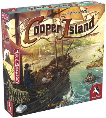 Alle Details zum Brettspiel Cooper Island und ähnlichen Spielen