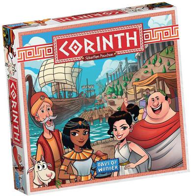 Alle Details zum Brettspiel Corinth und ähnlichen Spielen