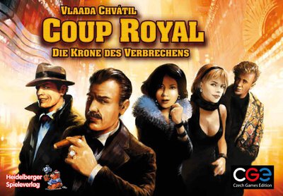 Alle Details zum Brettspiel Coup Royal: Die Krone des Verbrechens und ähnlichen Spielen