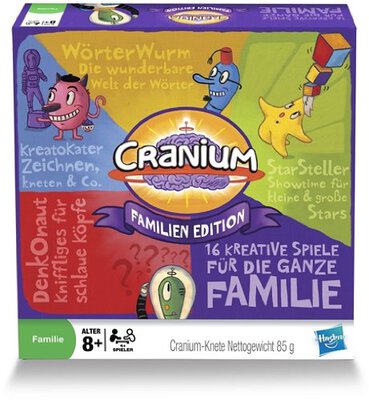 Alle Details zum Brettspiel Cranium Familien Edition und ähnlichen Spielen