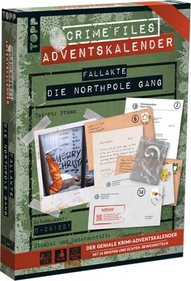 Alle Details zum Brettspiel Crime Files Adventskalender: Die Northpole Gang und ähnlichen Spielen