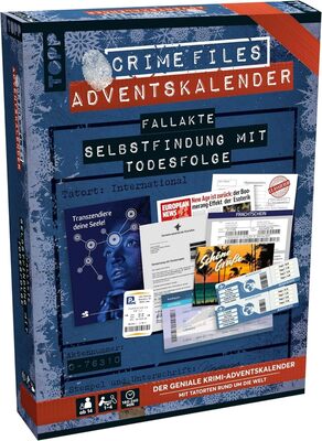 Alle Details zum Brettspiel Crime Files Adventskalender – Fallakte: Selbstfindung mit Todesfolge und ähnlichen Spielen