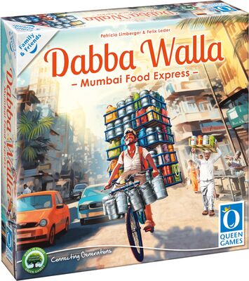 Alle Details zum Brettspiel Dabba Walla - Mumbai Food Express und ähnlichen Spielen