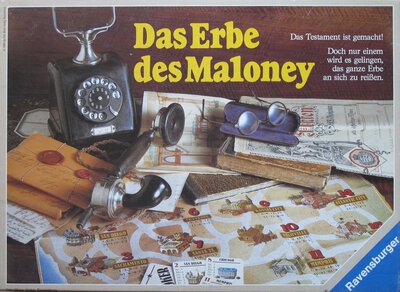 Alle Details zum Brettspiel Das Erbe des Maloney und ähnlichen Spielen