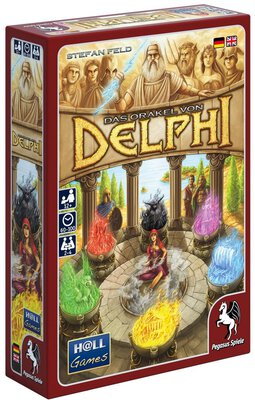 Alle Details zum Brettspiel Das Orakel von Delphi und ähnlichen Spielen