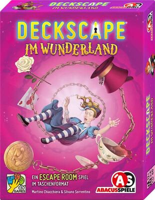 Alle Details zum Brettspiel Deckscape: Im Wunderland und ähnlichen Spielen